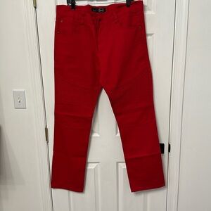 Relaxed fit cotton jeans worn once